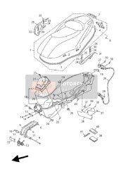 37PF834J0000, Couvercle 2, Yamaha, 0